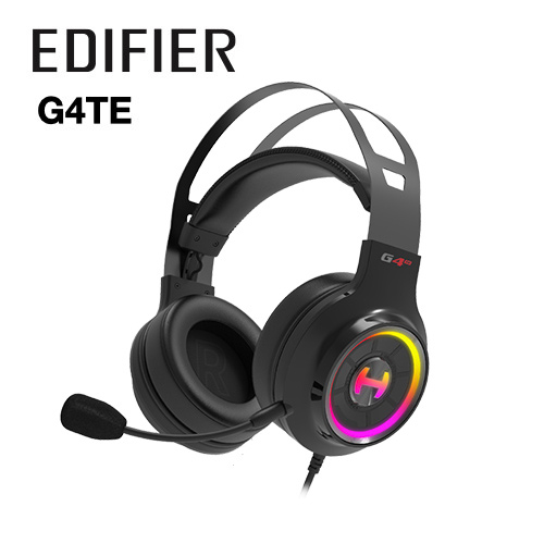 EDIFIER G4TE 7.1聲道電競耳機麥克風 黑