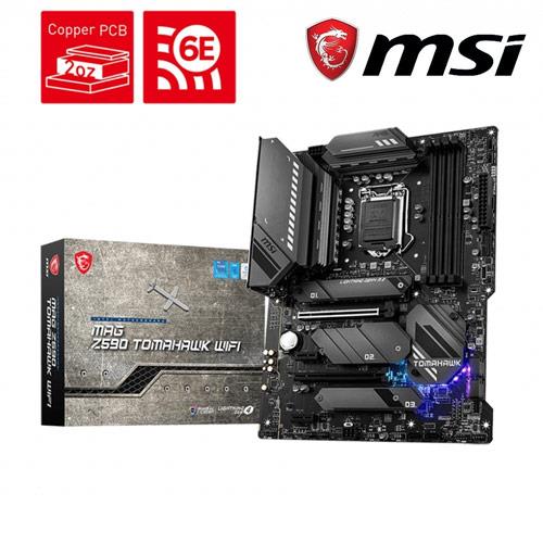 【限量1片】MSI微星 MAG Z590 TOMAHAWK WIFI 主機板