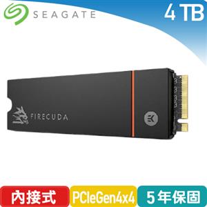 Seagate【FireCuda 530】4TB Gen4 PCIE SSD (含散熱片)