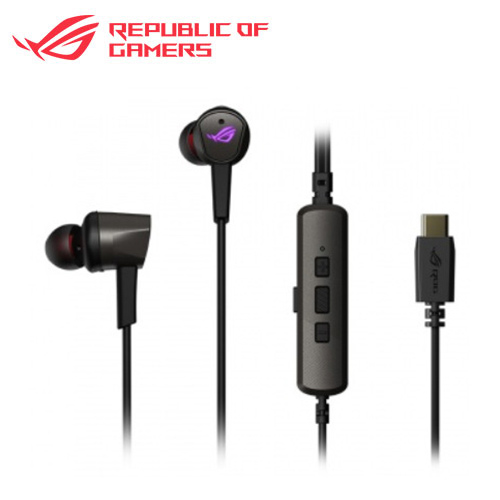 ASUS 華碩 ROG Cetra II 入耳式電競耳機 黑