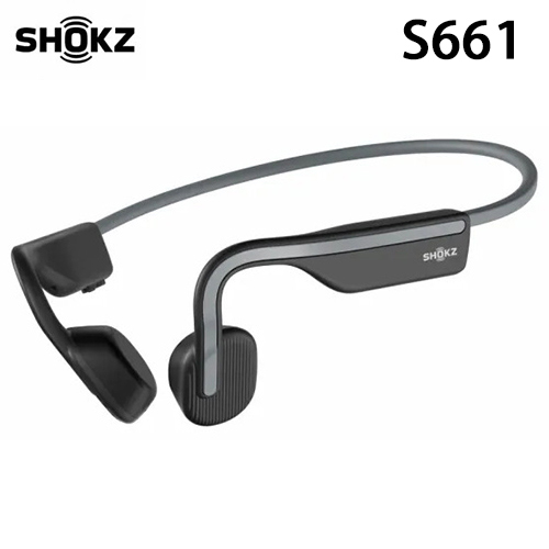 Shokz OpenMove S661 骨傳導藍牙運動耳機神祕灰-耳機｜麥克風專館