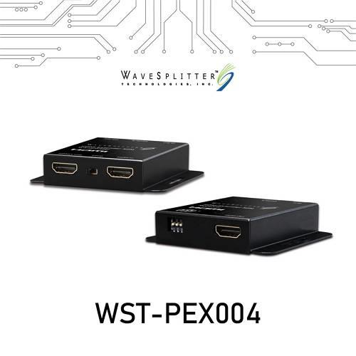 WaveSplitter威世波 HDMI 1080P PoC&IR單一網路線延長器-帶近端輸出50M
