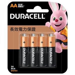 Duracell 金頂 鹼性電池3號 8入