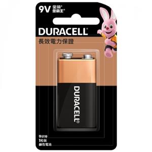 Duracell 金頂 鹼性電池9V 1入