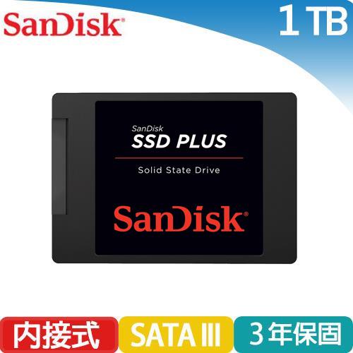 SanDisk SSD PLUS Solid State Drive 固態硬碟-1TB (SDSSDA-1T00-G27)