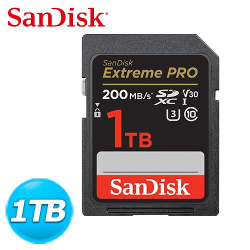 SanDisk Extreme Pro SDXC UHS-I 1TB 記憶卡-記憶卡專館- EcLife良興購物網