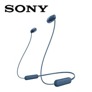 SONY 索尼 WI-C100 無線入耳式耳機 藍