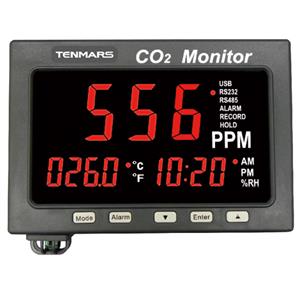 Tenmars泰瑪斯 二氧化碳溫溼度監測器 TM-187A