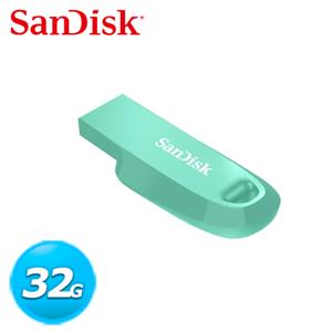 SanDisk Ultra Curve USB3.2 CZ550 隨身碟 32GB 青蘋果綠