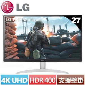 LG 27型 27UP600-W UHD 4K IPS 高畫質編輯顯示器