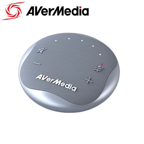 AVerMedia 圓剛 智慧通話會議揚聲器 AS111 星光銀