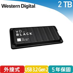 WD 威騰 黑標 P40 Game Drive SSD 2TB 電競外接式SSD