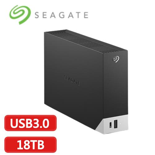 Seagate One Touch Hub 18TB 3.5吋外接硬碟(STLC18000402)