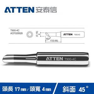 ATTEN安泰信 T900系列 4C斜面烙鐵頭 T900-4C (5入)