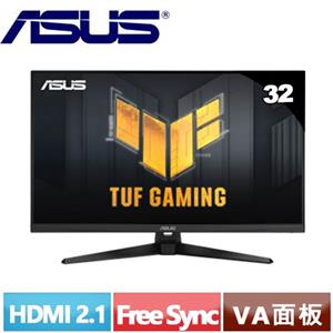 ASUS華碩 32型 TUF Gaming VG32UQA1A 4K 電競顯示器