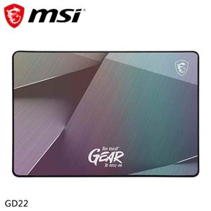 MSI 微星 Agility GD22 GLEAM EDITION 彩虹膜電競滑鼠墊