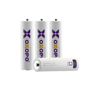 OXOPO-XC-AA 三號 鋰離子Type-c孔充電電池_1700mAh (4入1線)