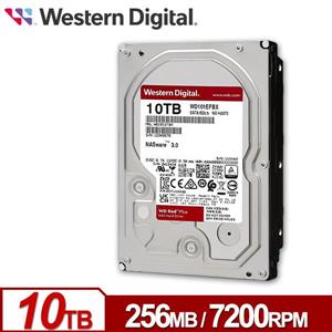 WD威騰 WD101EFBX 紅標Plus 10TB 3.5吋NAS硬碟