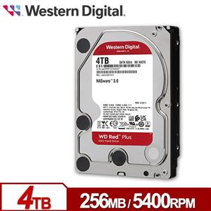 WD威騰 WD40EFPX 紅標Plus 4TB 3.5吋NAS硬碟