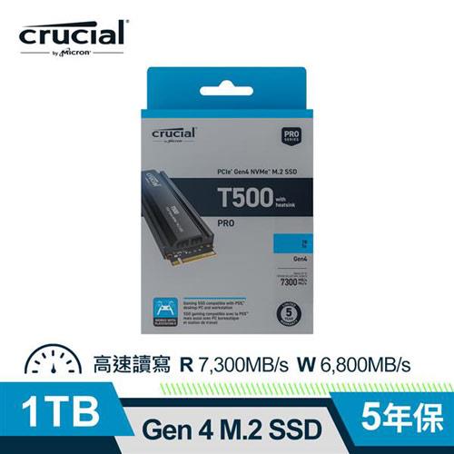 Micron Crucial T700 1TB (Gen5 M.2) SSD-SSD固態硬碟專館- EcLife良興