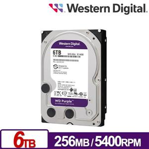 WD64PURZ 紫標 6TB 3.5吋監控系統硬碟