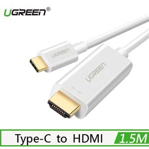 UGREEN 綠聯 USB Type-C to HDMI傳輸線 1.5M