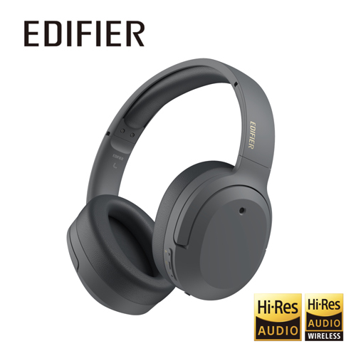 EDIFIER W820NB Plus 雙金標抗噪藍牙耳罩耳機 - 典雅灰