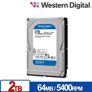 WD 藍標 2TB 3.5吋 SATA硬碟 WD20EARZ