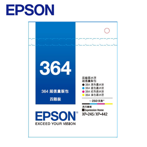 EPSON T364系列超值量販包