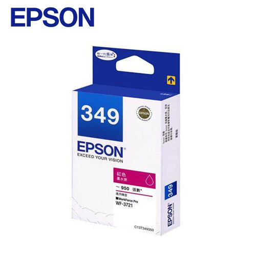 EPSON 原廠墨水匣 T349350紅 (WF-3721)