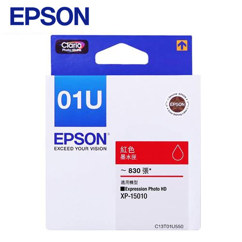 EPSON 原廠墨水匣 T01U550 紅