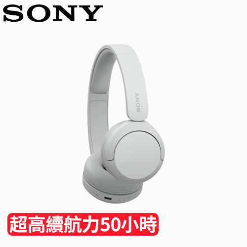 SONY 索尼 CH520 藍牙耳罩式耳機 - 白色 (WH-CH520-W)