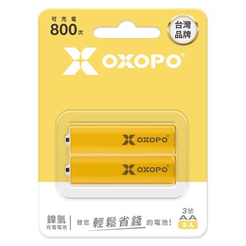 OXOPO-XNL-AA 三號 鎳氫充電電池_1000mAh (2入)
