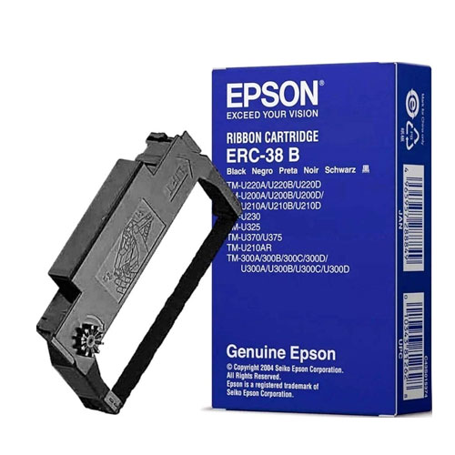 EPSON 收銀色帶 ERC38B (黑色)