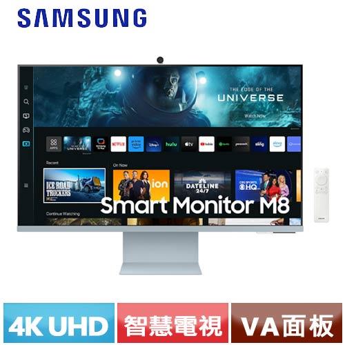 SAMSUNG三星 32型 M8 智慧聯網螢幕 S32CM801UC 白