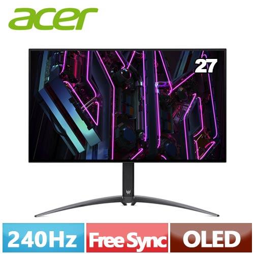 ACER宏碁 27型 X27U OLED 電競螢幕