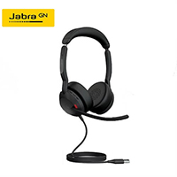 【Jabra】Evolve2 50-MS 商務有線貼耳式主動降噪耳機麥克風 USB-A