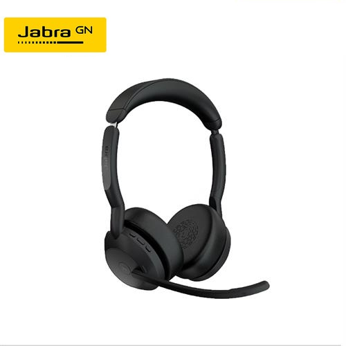 Jabra】Evolve2 55 商務頭戴式主動降噪藍牙耳機麥克風-耳機｜麥克風專