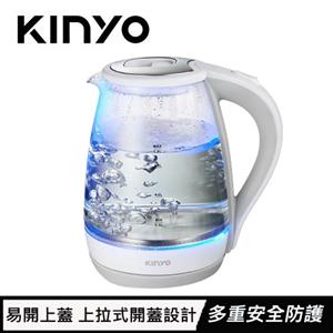 KINYO 玻璃快煮壺 1.8L ITHP-167
