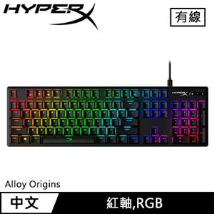 HyperX Alloy Origins 機械式電競鍵盤 紅軸 4P4F6AY#AB0