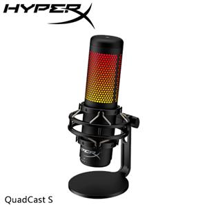 HyperX QuadCast S USB 電容式電競麥克風 黑 4P5P7AA