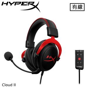 HyperX Cloud II 電競耳機 靚酷紅 4P5M0AA