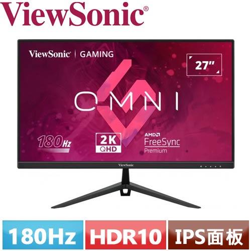 R1【福利品】ViewSonic優派 27型 VX2728-2K 電競遊戲顯示器