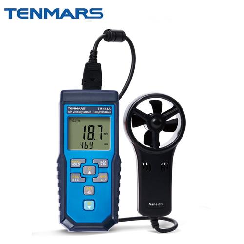 Tenmars泰瑪斯熱線式風速計TM-4001-環境表專館- EcLife良興購物網