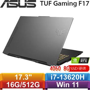 ASUS TUF Gaming F17 FX707VV-0042B13620H 17.3吋筆電
