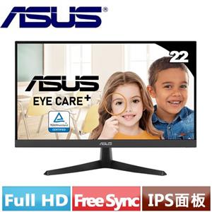 R1【福利品】ASUS華碩 22型 VY229Q 護眼抗菌螢幕