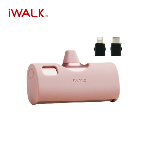 iWALK TWINS 雙頭直插式行動電源-玫瑰金