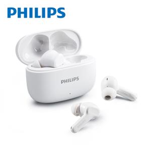 PHILIPS 飛利浦 強力低音入耳式無線藍牙耳機 白色 (TAT1109WT)
