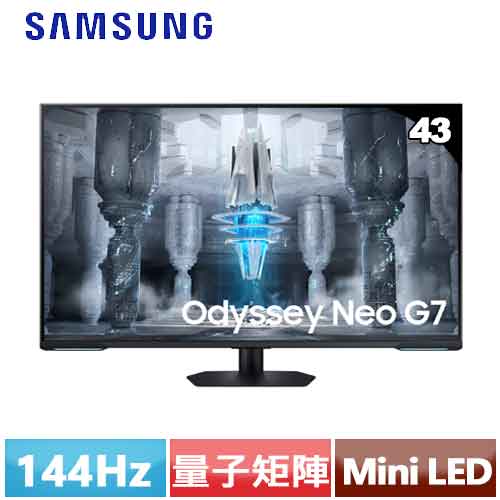 SAMSUNG三星 43型 Odyssey Neo G7 平面電競顯示器S43CG700NC