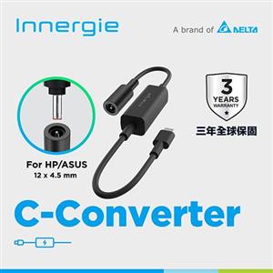 台達Innergie C-Converter【ASUS&amp;HP】Tip對USB-C 充電連接器/轉換器